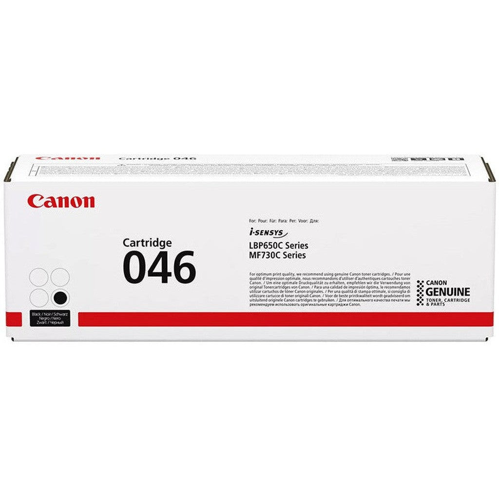 Canon 046Bk Black (1250C002) Toner Cartridge-Inks And Toners-Canon-Star Light Kuwait