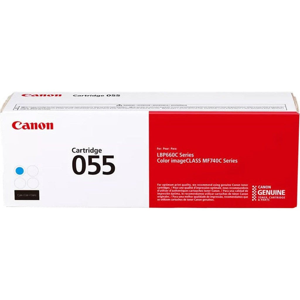 Canon 055 Cyan (3015C002) Toner Cartridge-Inks And Toners-Canon-Star Light Kuwait