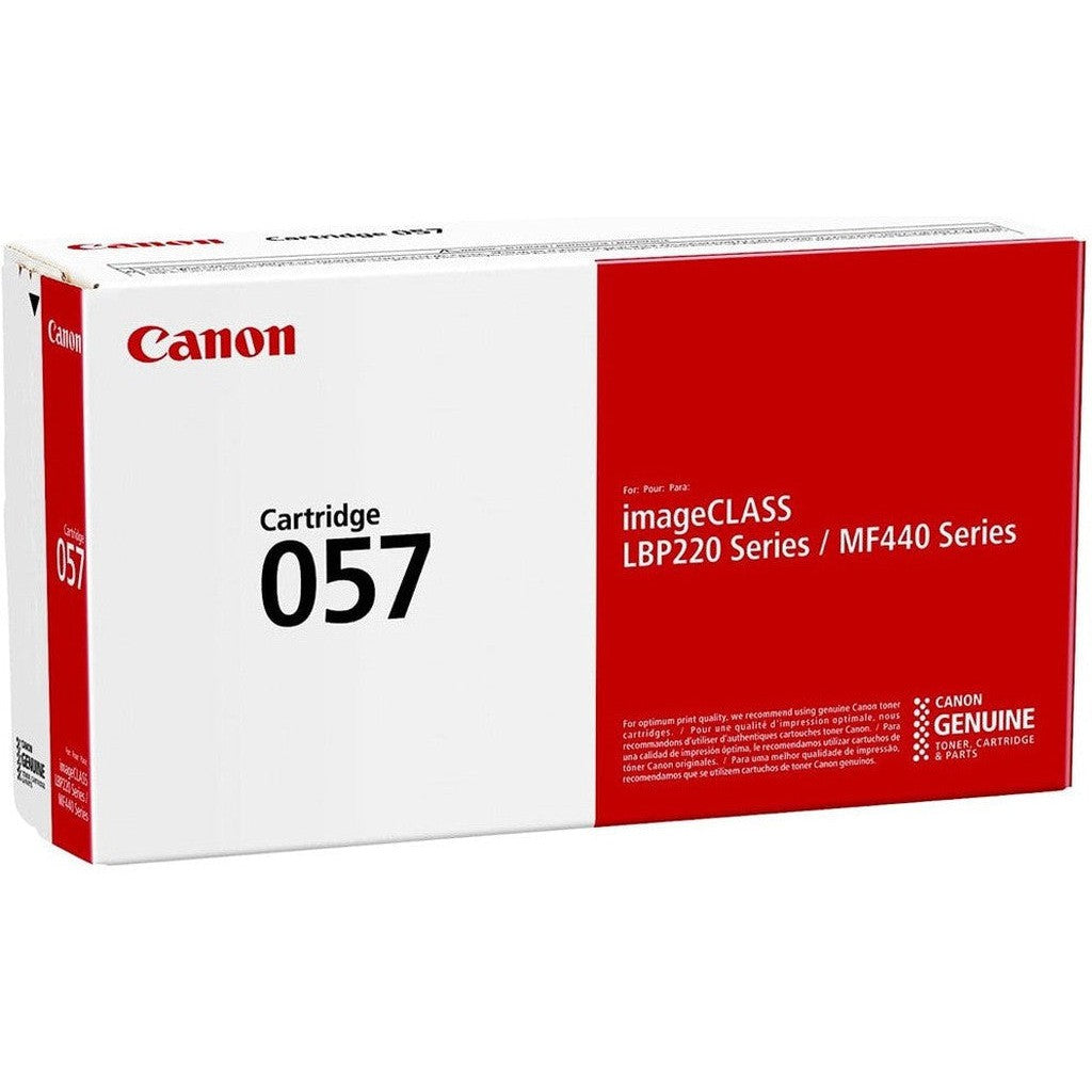 Canon 057 Black Toner Cartridge – Toner Cartridge (365910) [057B]-Inks And Toners-Canon-Star Light Kuwait