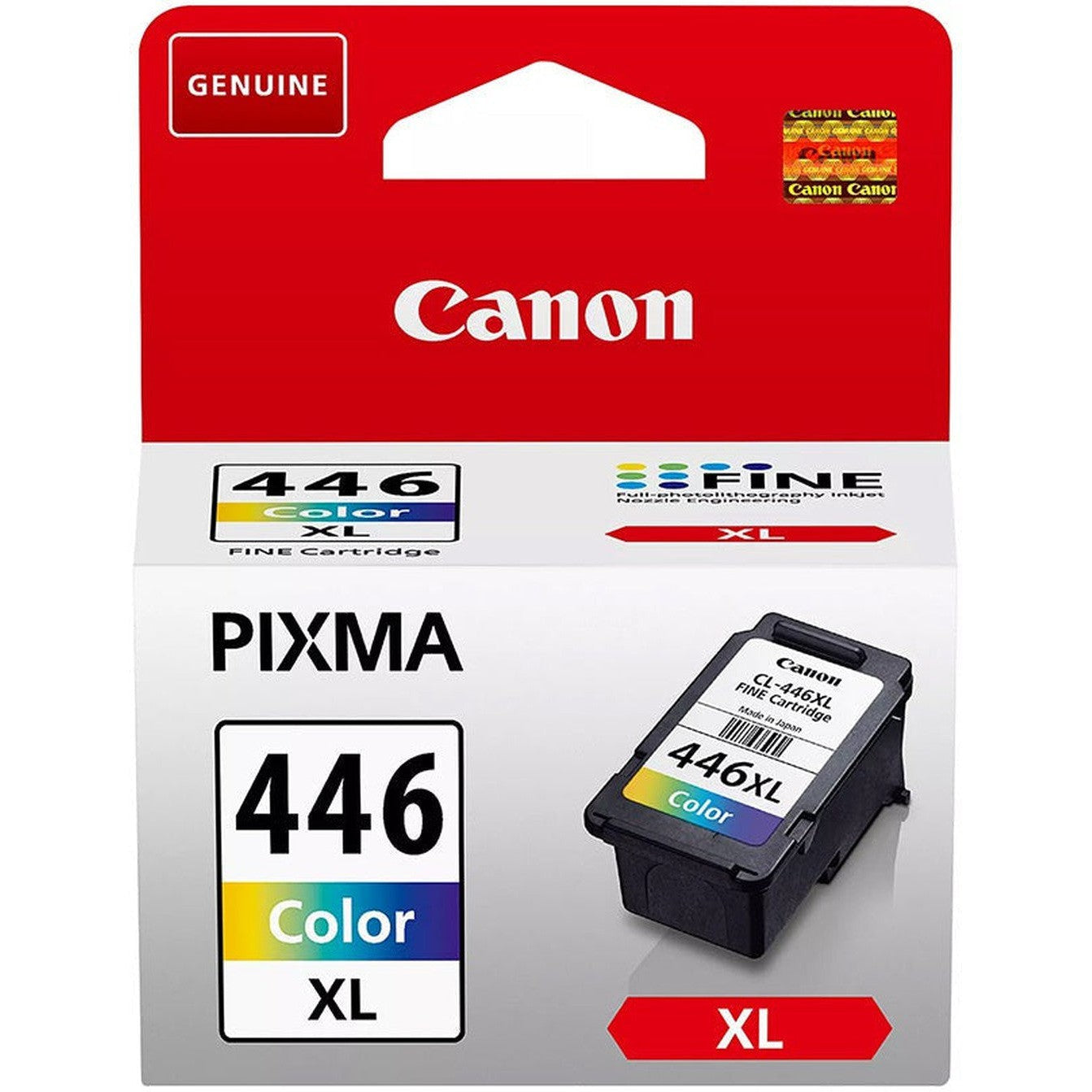 Canon Cl 446 Xl High Yield C/M/Y Colour Ink Cartridge-Inks And Toners-Canon-Star Light Kuwait