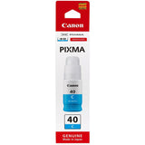 Canon Gi-40 C Cyan High Yield Ink Bottle (3400C001)-Inks And Toners-Canon-Star Light Kuwait