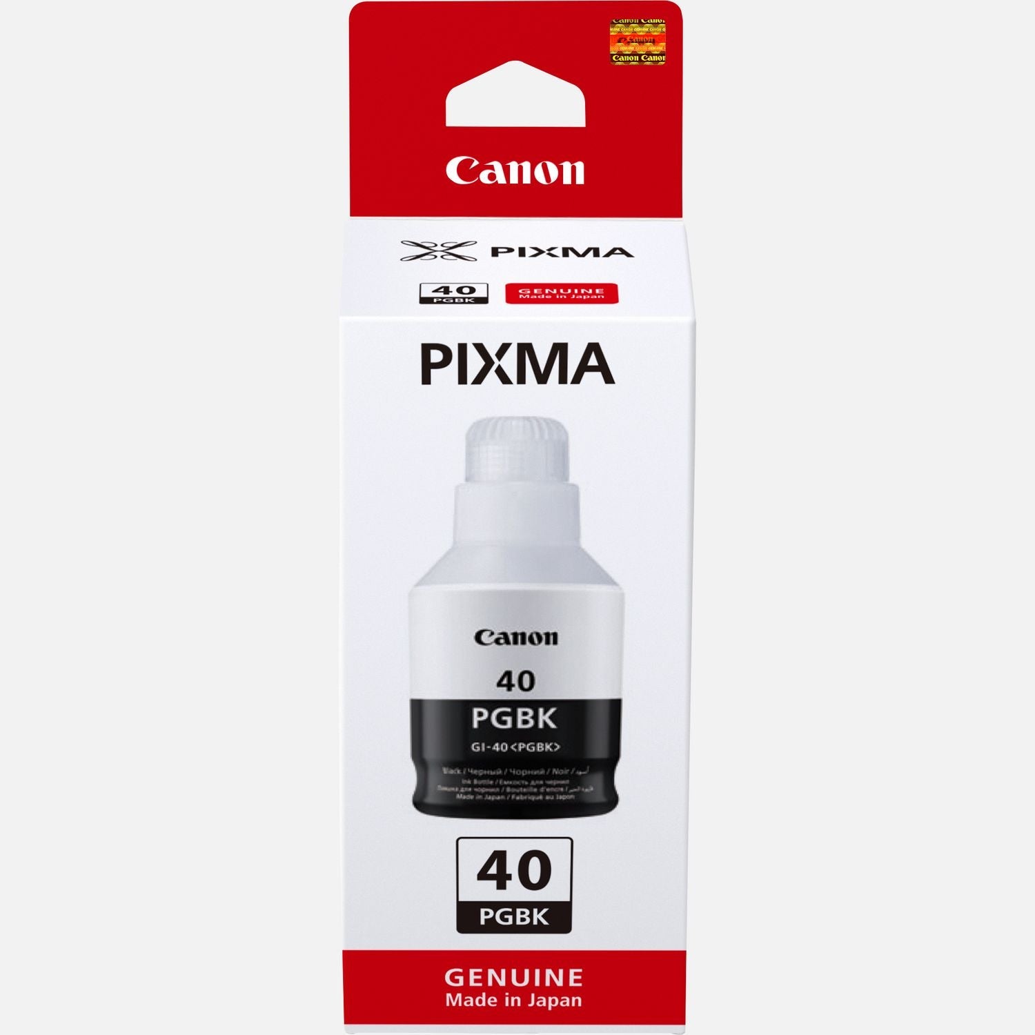 Canon Gi 40 Pgbk Black High Yield Ink Bottle (3385C001)-Inks And Toners-Canon-Star Light Kuwait