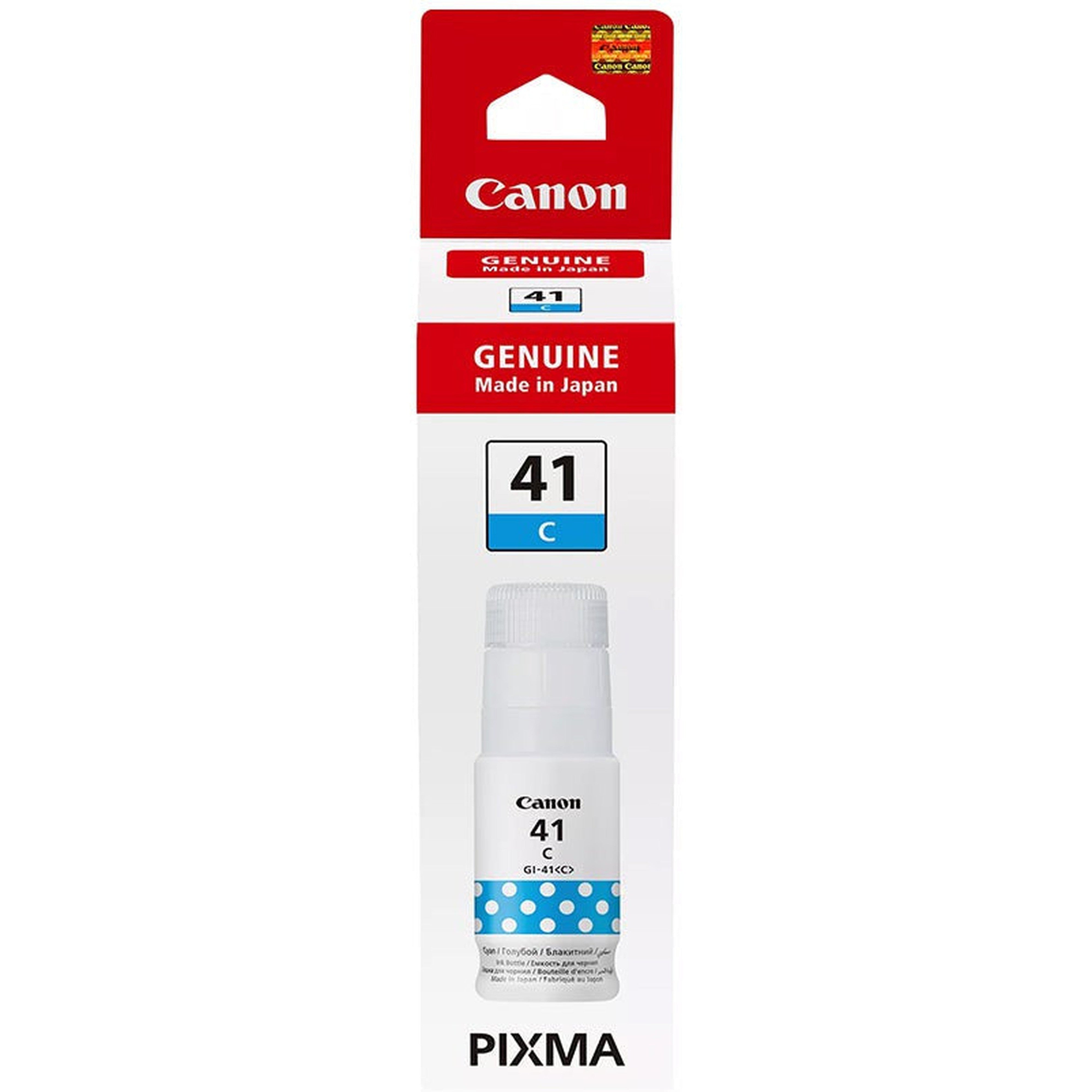 Canon Gi 41C Cyan Ink Bottle (4543C001)-Inks And Toners-Canon-Star Light Kuwait