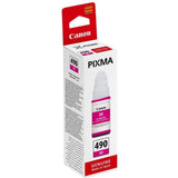 Canon Gi 490 Magenta Ink Bottle (0666C001)-Inks And Toners-Canon-Star Light Kuwait