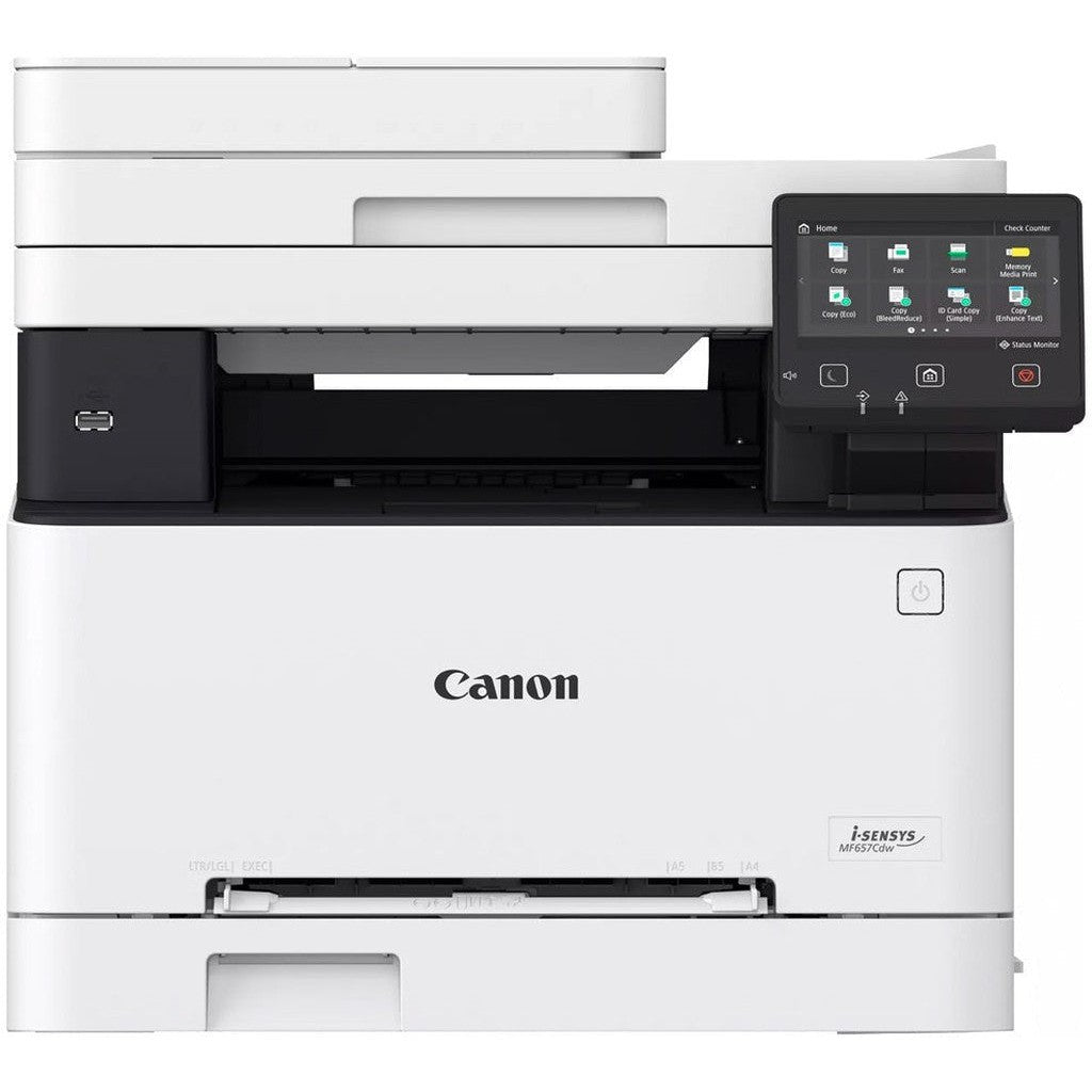 Canon I-Sensys Mf657Cdw – 21Ppm / 1200Dpi / A4 / Usb / Wi-Fi / Laser Printer-Printers-Canon-Star Light Kuwait