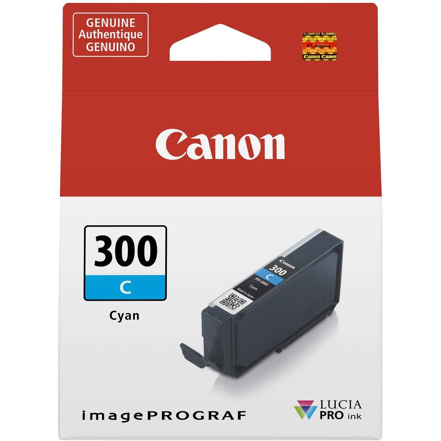 Canon Pfi-300 Lucia Pro Ink, Cyan-Inks And Toners-Canon-Star Light Kuwait