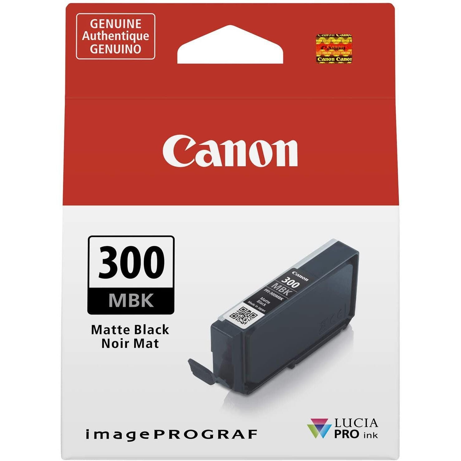 Canon Pfi-300 Lucia Pro Ink, Matte Black-Inks And Toners-Canon-Star Light Kuwait