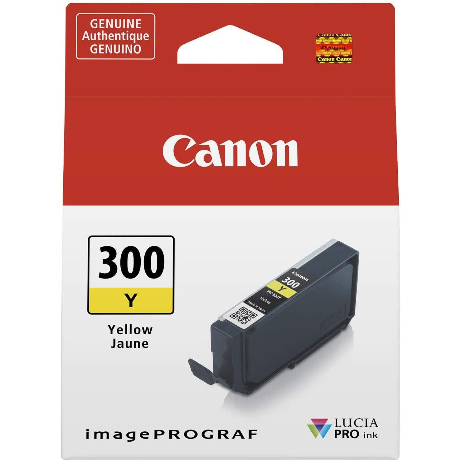 Canon Pfi-300 Lucia Pro Ink, Yellow-Inks And Toners-Canon-Star Light Kuwait