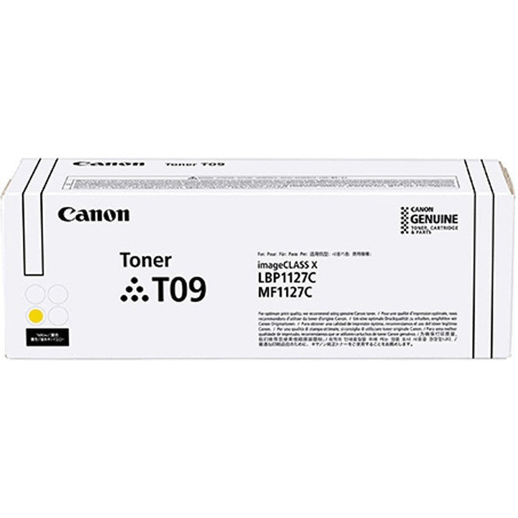 Canon T09 Yellow Original Toner Cartridge-Inks And Toners-Canon-Star Light Kuwait