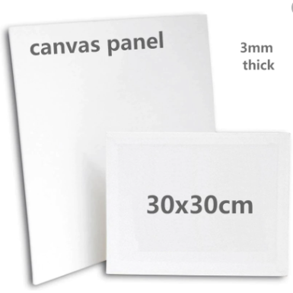 Canvas 30 X 30 Cm Stretched Canvas-Art Sets And Material-Other-Star Light Kuwait