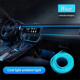 Car Usb Light Blue 3 Meters  Sl0017