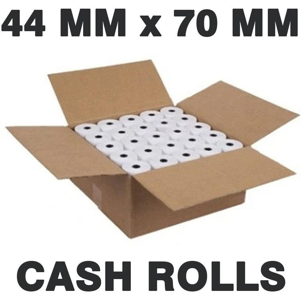 Cash Roll 44 X 70 Mm (100 Rolls Per Carton)-Thermal Rolls-Other-Star Light Kuwait