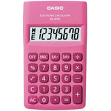 Casio 8 Digit Pink Calculator Hl-815L-Calculators-Casio-Star Light Kuwait