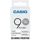 Casio 9 Mm Label Cartridge Black On Clear-Label Printers-Casio-Star Light Kuwait