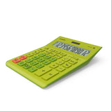 Casio Calculator GR-12C Yellow