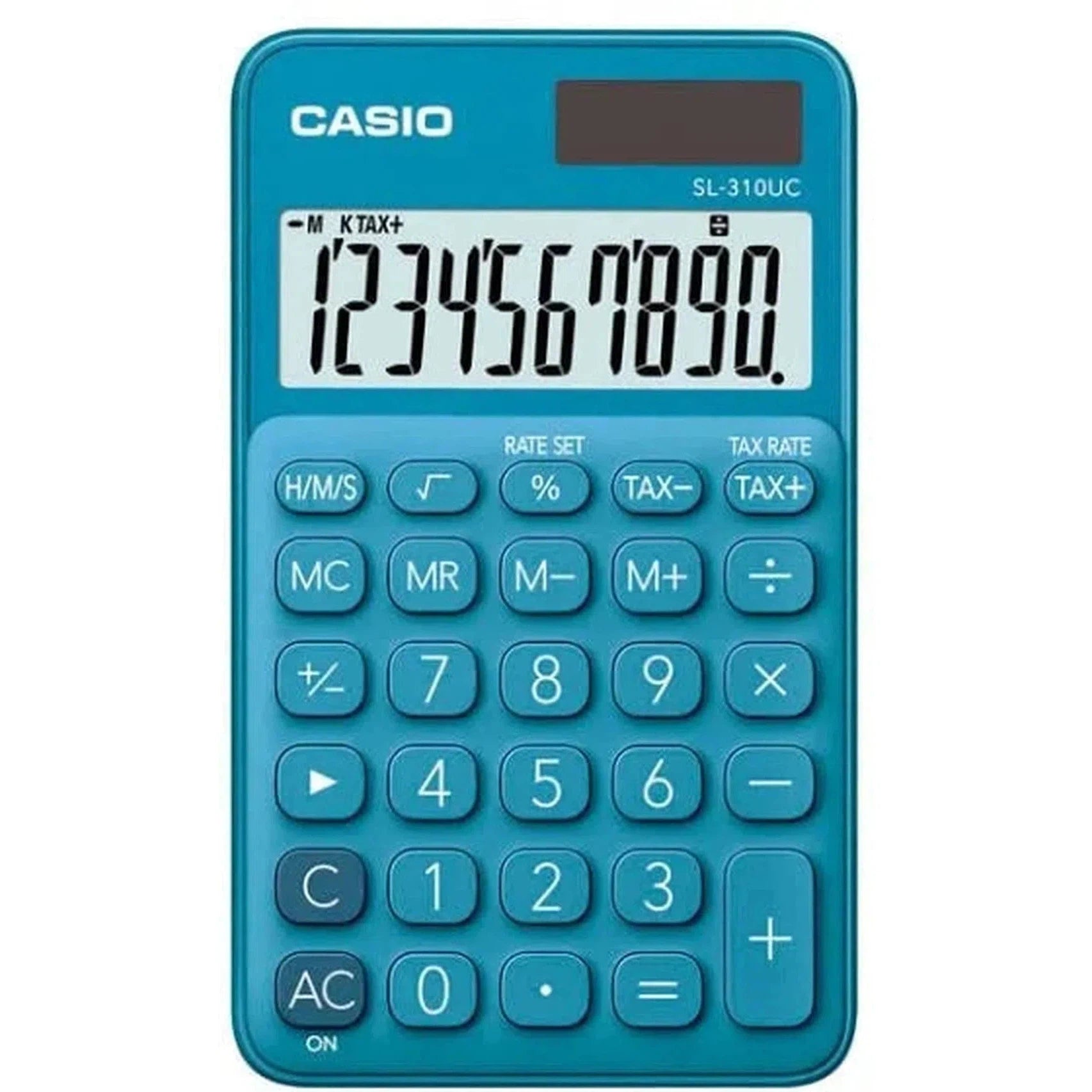 Casio Colored Hand Calculator Sl-310Uc Bu-Calculators-Casio-Star Light Kuwait