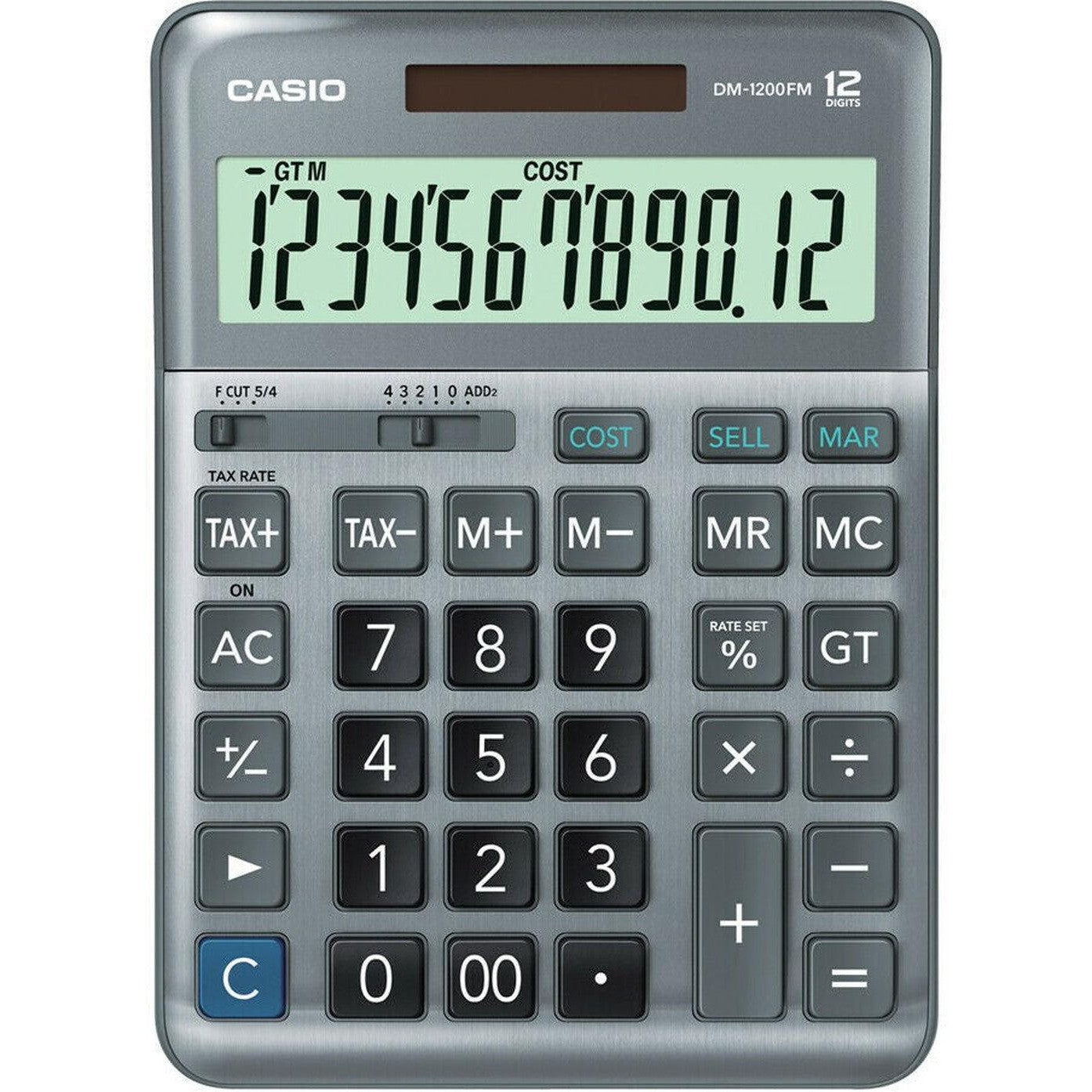 Casio Dm 1200Fm Desktop Electronic Calculators-Calculators-Casio-Star Light Kuwait