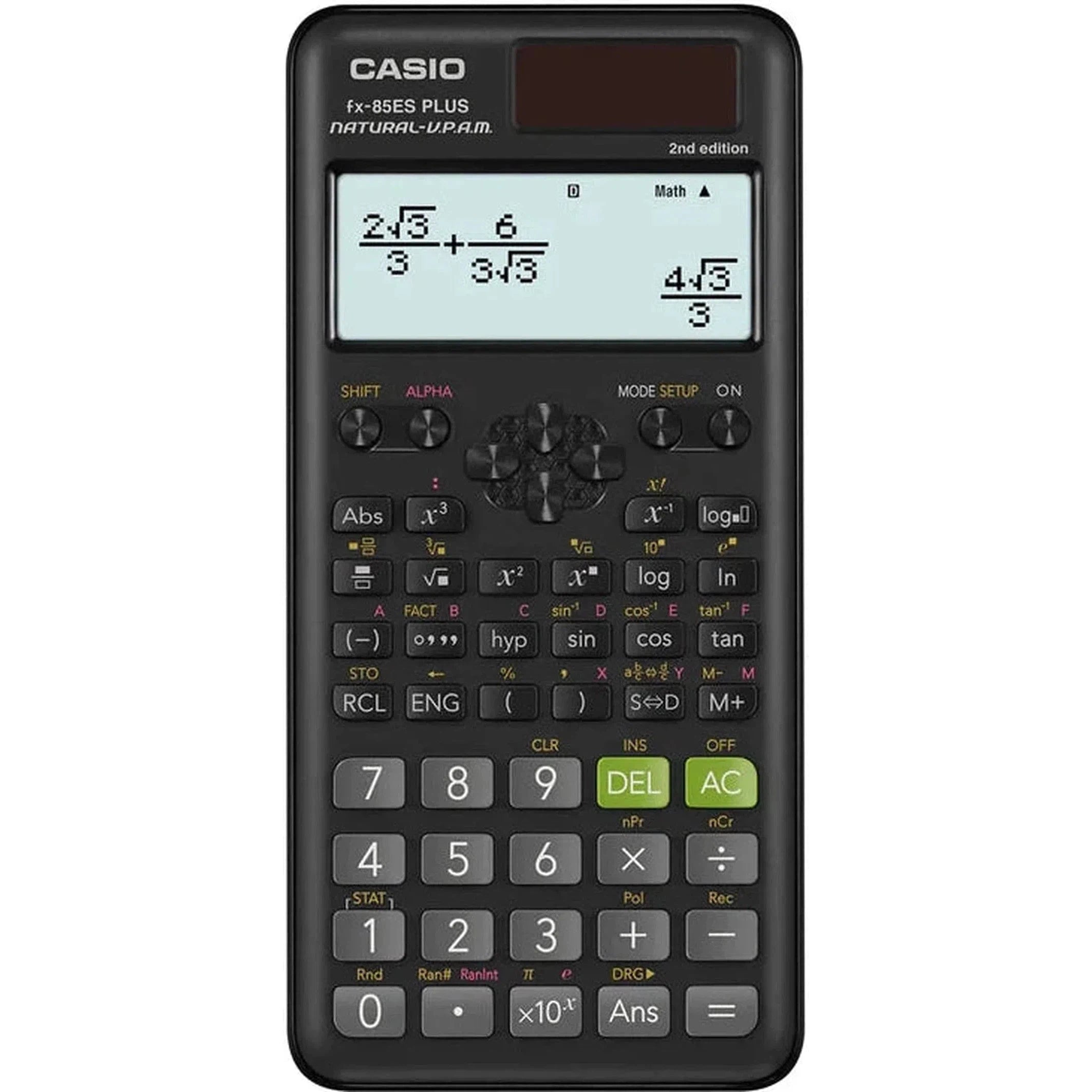Casio Fx-85Es Plus Bk-Calculators-Casio-Star Light Kuwait