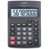 Casio Mw 8V Bk W Electronic Desktop Calculator With 8 Digit Extra Big Display-Calculators-Casio-Star Light Kuwait