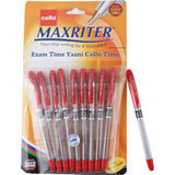 Cello Maxriter Pen Set 12Pcs / Pkt-Pens-Cello-Red-Star Light Kuwait