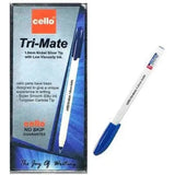 Cello Tri Mate Ball Point Pen 12 Pcs In Box-Pens-Cello-Star Light Kuwait