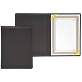 Certificate Holder PU Material - Black Color