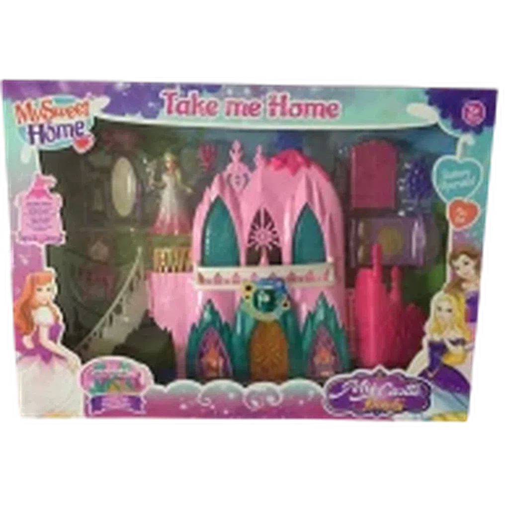 Children'S Play House Diy Princess Castle Villa-Sg-29024-Dolls-Other-Star Light Kuwait
