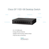 Cisco SF110D-08 8-Port 10/100 Desktop Switch