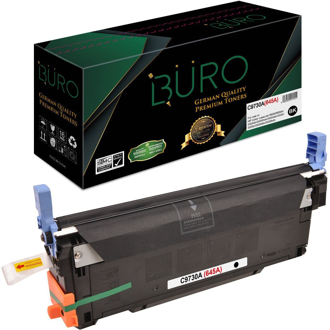 Buro Compatible Hp 645A C9730A Black Toner – Star Light Kuwait