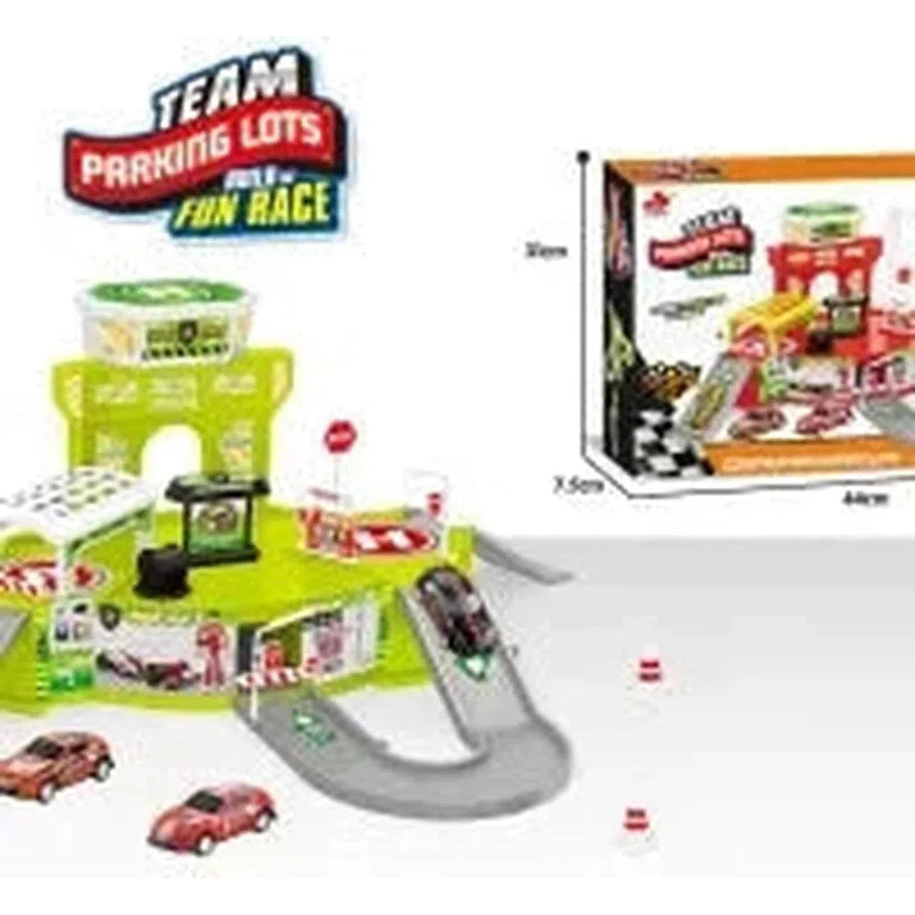 Construction Parking Lots Build The Fun Race-238-017-Common Toys-Other-Star Light Kuwait