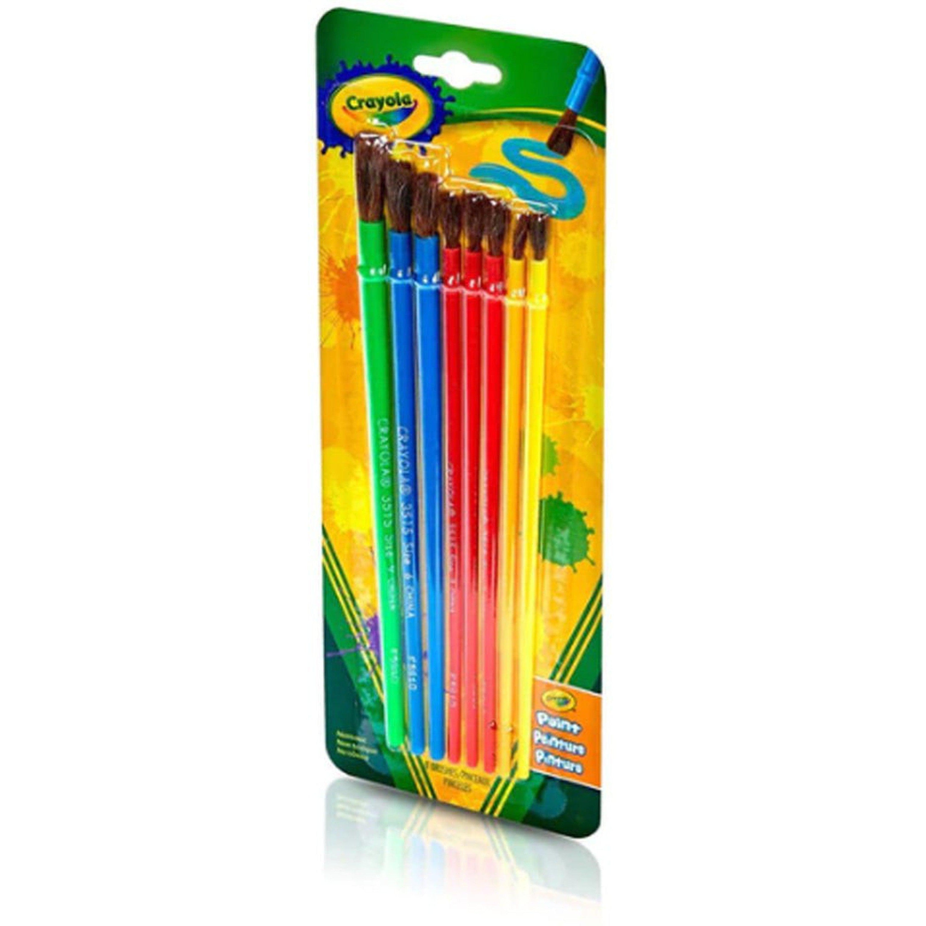 Crayola Brush Set Of 8-Art Sets And Material-Crayola-Star Light Kuwait
