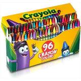 Crayola Crayon Coloring Set 96 Pieces With Sharpener-Drawing And Coloring-Crayola-Star Light Kuwait