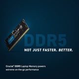 ذاكرة كروشال 32 جيجابايت DDR5 5600 ميجاهرتز SODIMM للكمبيوتر المحمول