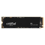 Crucial P3 - 2TB / M.2 2280 / PCIe 3.0 - SSD (محرك أقراص الحالة الصلبة)