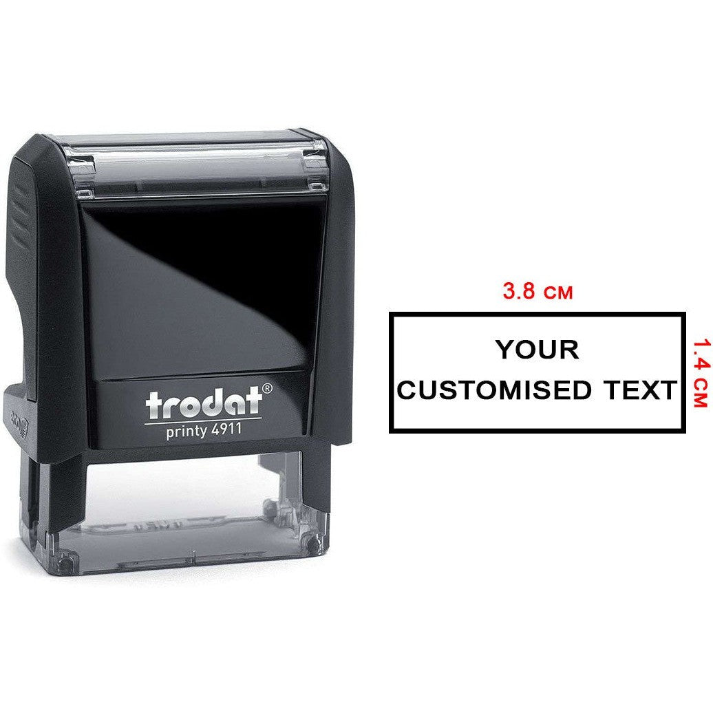 Customized Stamp (3.8 Cm X 1.4 Cm)-Customized Stamps-Other-Star Light Kuwait