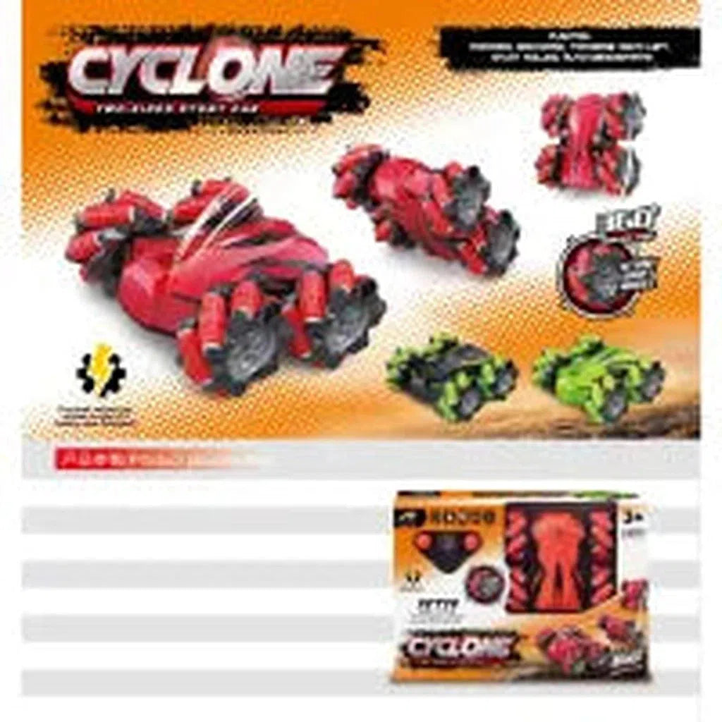 Cyclone 360 Two Sided Stunt Car-D10-Racing Cars-Other-Star Light Kuwait