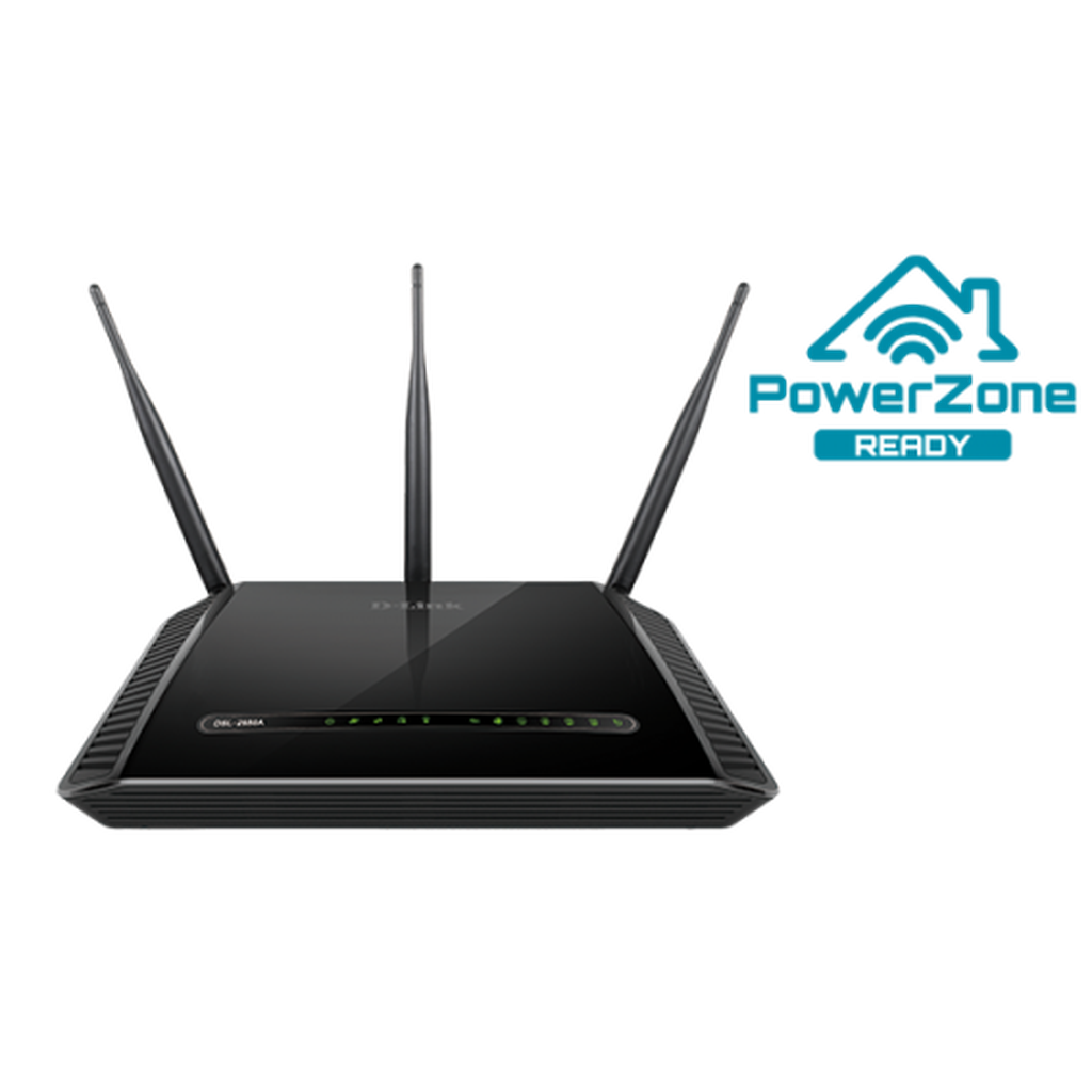 D-Link Wireless Ac1600 Dual-Band 4 Gigabit Lan Ports (Dsl-2888A)-Dlink-D-Link-Star Light Kuwait