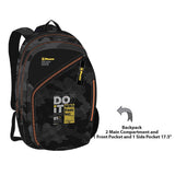 PAUSE DO IT WITH PASSION SCHOOL BACK-PACK (BLACK)