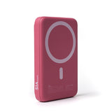 SIA MagOn SIPBMG8LD-PK Magnetic power bank PD 20W-Wireless Charging 15W With LED Light 8000Mah - Pink