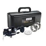 DYMO Rhino M1011 Industrial Embossing Label Maker Tool Kit with Aluminium & Stainless Steel Labels | Durable Carry Case | Ideal for DIY & Construction