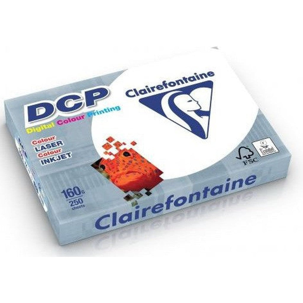 Dcp Paper A4 160Gsm Pack Of 250 Sheets-A4 Paper-Other-Star Light Kuwait