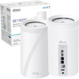 TP-Link Deco BE85 BE19000 Tri-Band Whole Home Mesh WiFi 7 System, 2-Pack