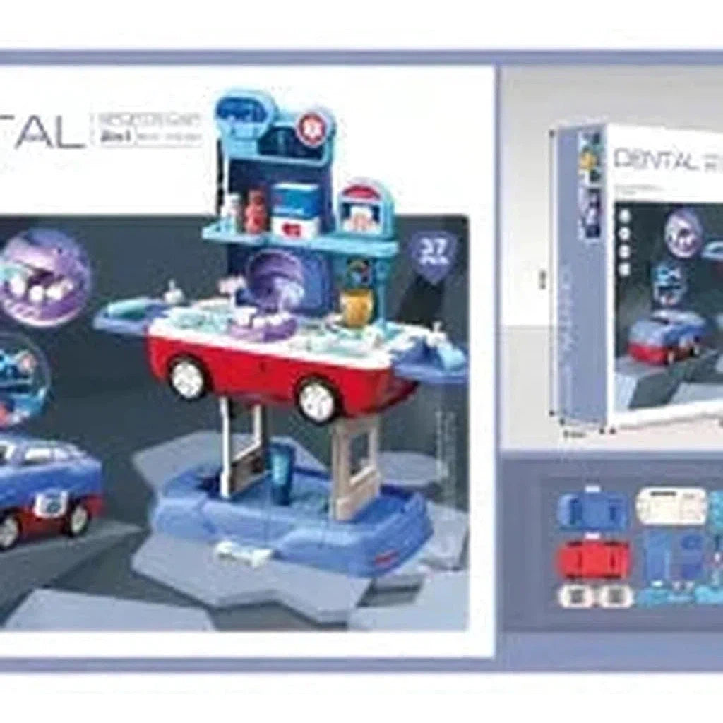 Dental Sports Car Role Play Set-8044-Racing Cars-Other-Star Light Kuwait