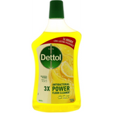 Dettol Power Antibacterial Floor Cleaner Lemon 900Ml-Cleaning Supplies-Other-Star Light Kuwait