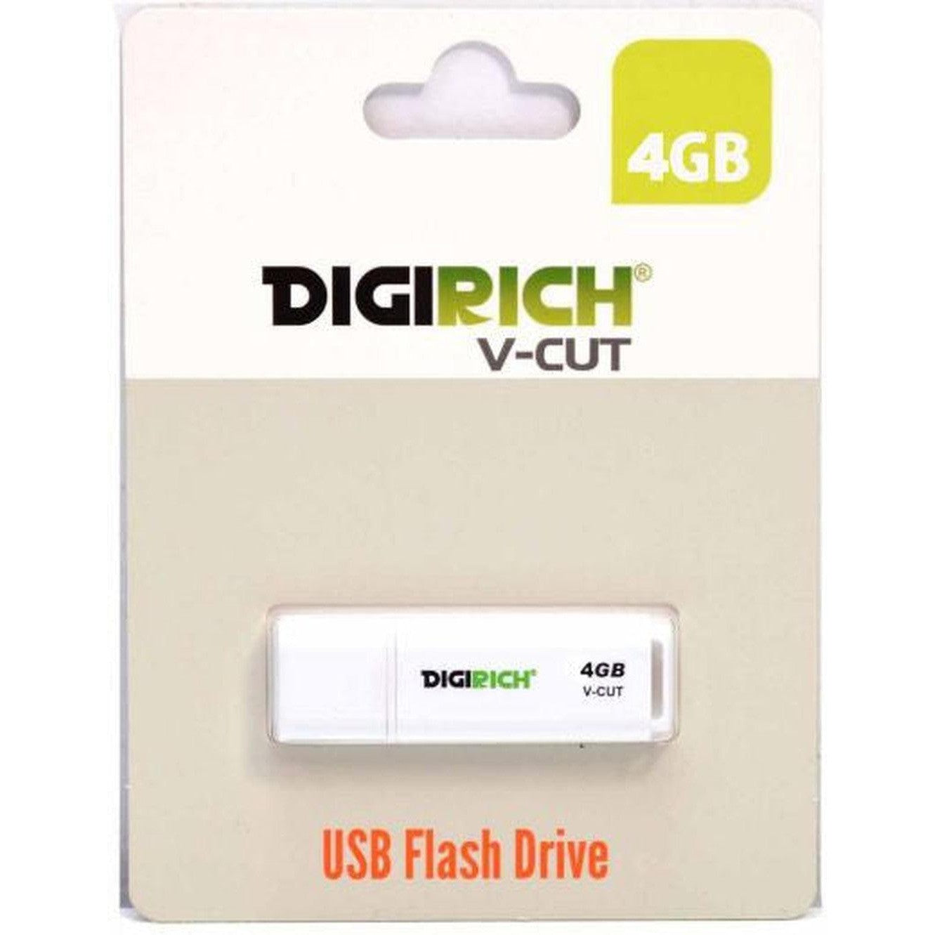 Digirich V-Cut Usb Flash Drive 4Gb-Usb Drive-Other-Star Light Kuwait