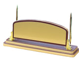Desk Name Stand Brown 1103