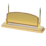 Desk Name Stand Gold 1104