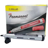 Dollar Permanent Marker (12/Pack)-Pens-Dollar-Blue-Cut UML5-Star Light Kuwait