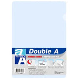 Double A L Shape Clear Folder A4-Filiing Accessories-Double A-Star Light Kuwait