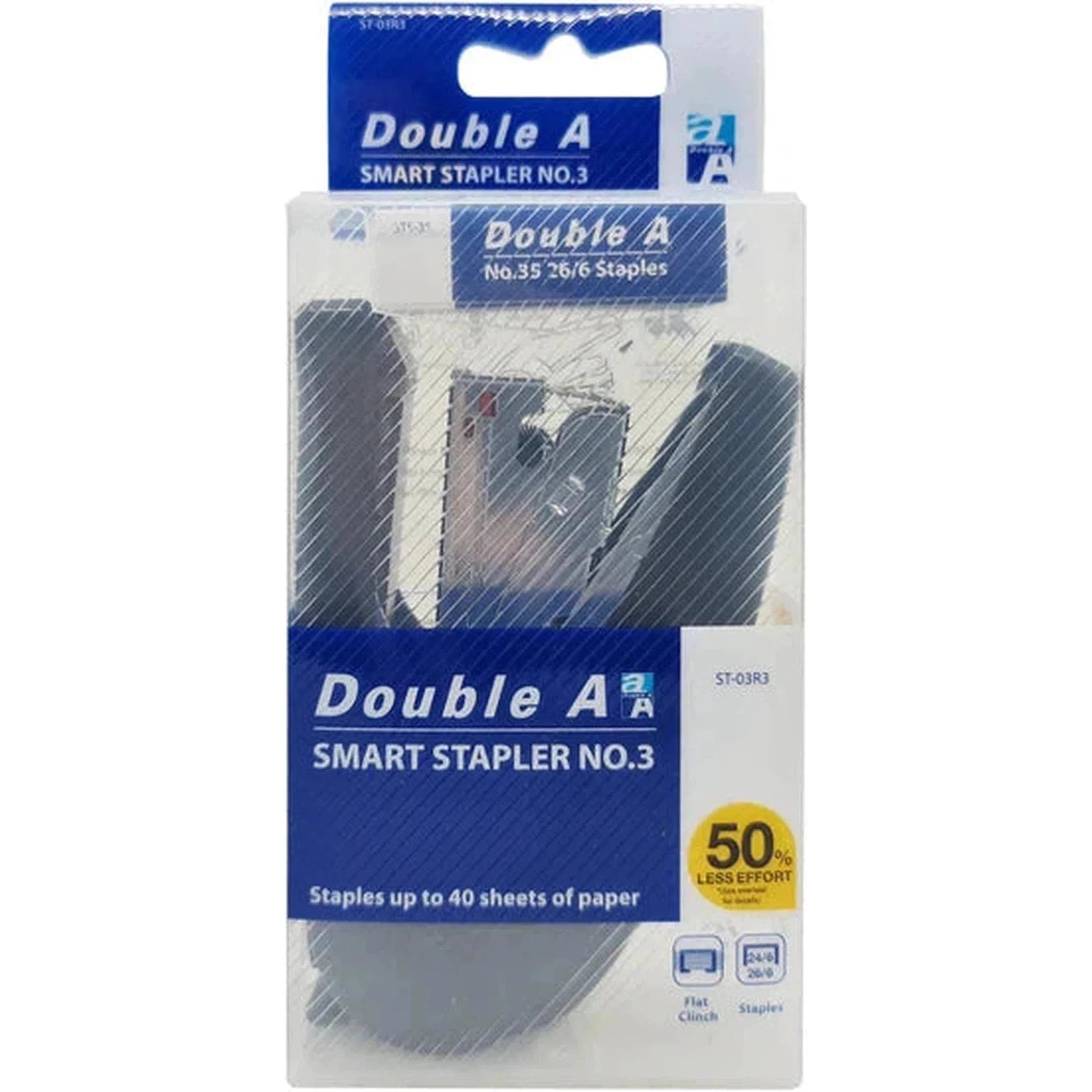 Double A Smart Stapler-Stationery Staplers And Staples-Double A-Star Light Kuwait